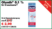 Olynth® 0,1 % für Erwachsene**